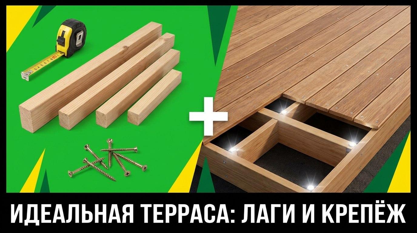 Шаг лаг и крепежа: как не ошибиться с расстоянием